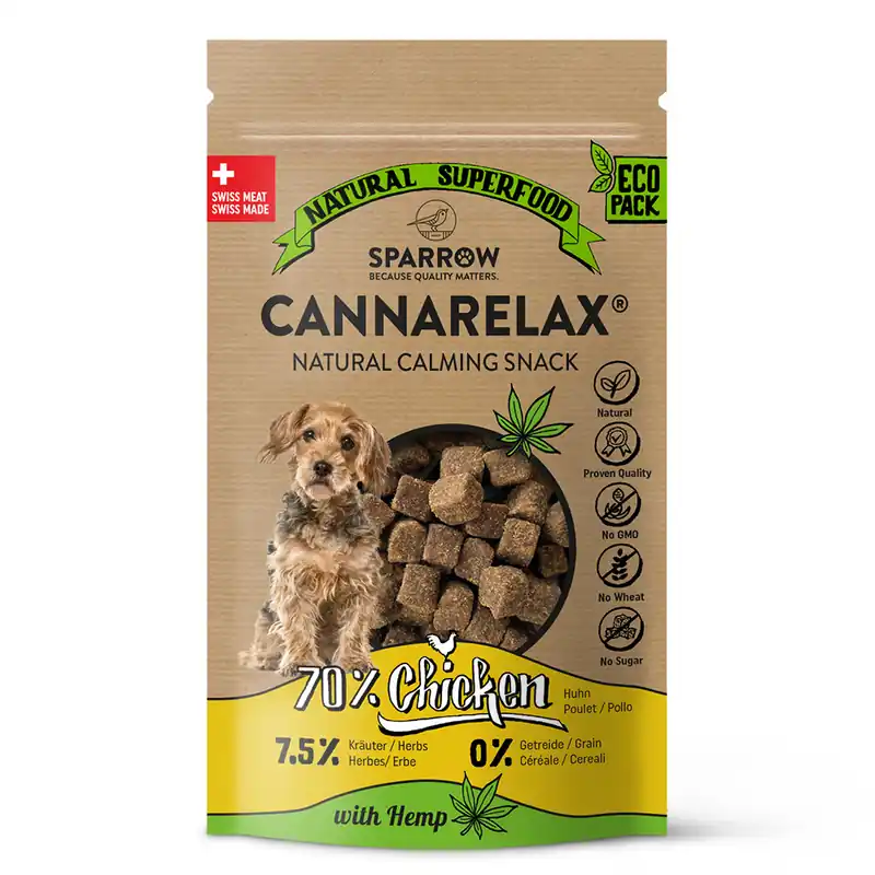 SPARROW Pet CannaRelax Snacks 200 g Beliebt